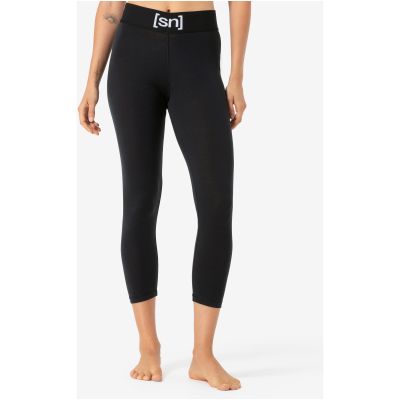 2. Women’s 3/4 Thermal Trousers SUPER.NATURAL Tundra 175 Tight 3/4, Black