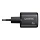 17. UNITEK 2X GAN 45W CHARGING UNIT, 2XUSB-C PD 3.0, QC, BLACK