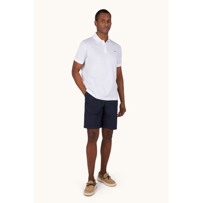 5. Paul&Shark Men's Cotton Polo Shirt White 99311001-10