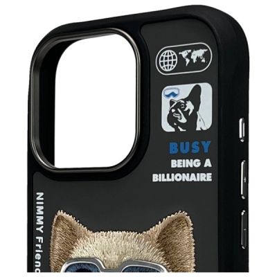 3. Nimmy Cool&Cute 2.0 Dog Case for iPhone 16 Pro - Black