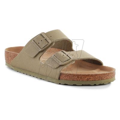 6. Birkenstock Rivet Logo Vegan Canvas Faded M 1023958 slippers