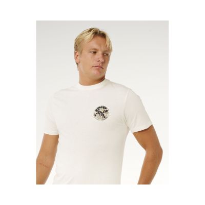 6. RIP CURL Wettie Passage Icon Tee White