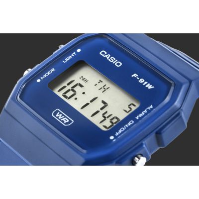 4. CASIO Unisex Watch F-91WB-2A1DF + BOX