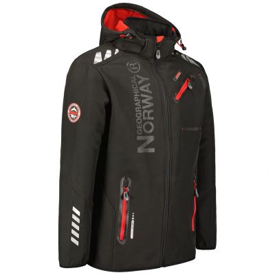 3. Geographical Norway Softshell Jacket Royaute DB 068 M WY2000H/GN/Black / Red