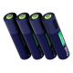 4. Trust AAA Batteries USB-C RECHARGEABLE BATTERIES 4P