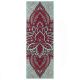 2. Yoga mat Gaiam Ara Rouge reversible 6 mm 63368
