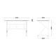 12. Huzaro Hero 1.6 White Gaming Desk