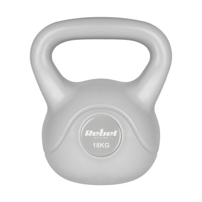 2. REBEL ACTIVE KETTLEBELL 18 KG RBA-2322G-18 GRAY
