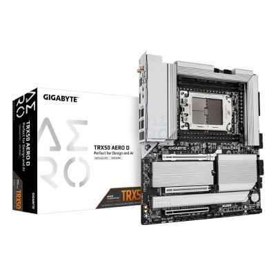 GIGABYTE TRX50 AERO D Motherboard AMD TRX50 Socket sTR5 Extended ATX