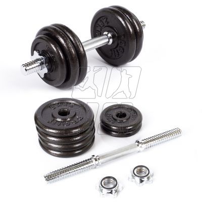 12. Profit 10kg DK 4126 cast iron dumbbell