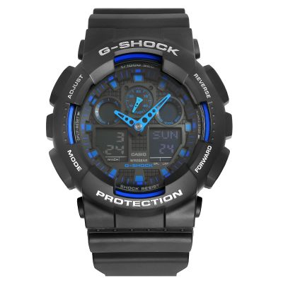 6. Men's Watch CASIO G-SHOCK GA-100-1A2ER + BOX