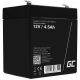 GREEN CELL GEL BATTERY AGM44 12V 4.5AH