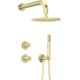 Concealed shower set with shower head