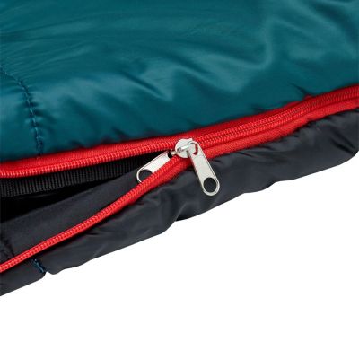 6. NILS Camp NC2003 sleeping bag black and red
