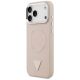 2. Guess Triangle Logo MagSafe case for iPhone 17 Pro - pink