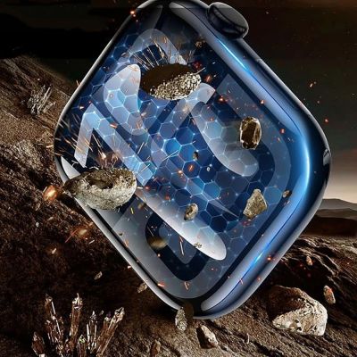 4. Tech-Protect Easy Set Flex+ 3-Pack Hybrid Glass for Xiaomi Watch 5 - Black