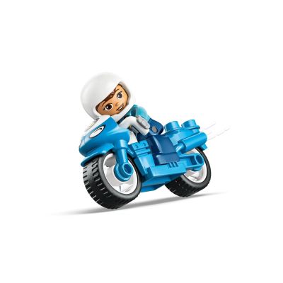 4. LEGO DUPLO TOWN 10471 Blue Police Motorcycle