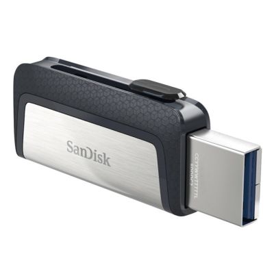 15. SanDisk SDDDC2-064G-G46 pendrive (64GB; USB 3.1, USB-C; black)