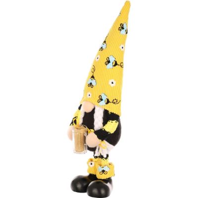 3. Gnome Bee 25cm Spring Decoration