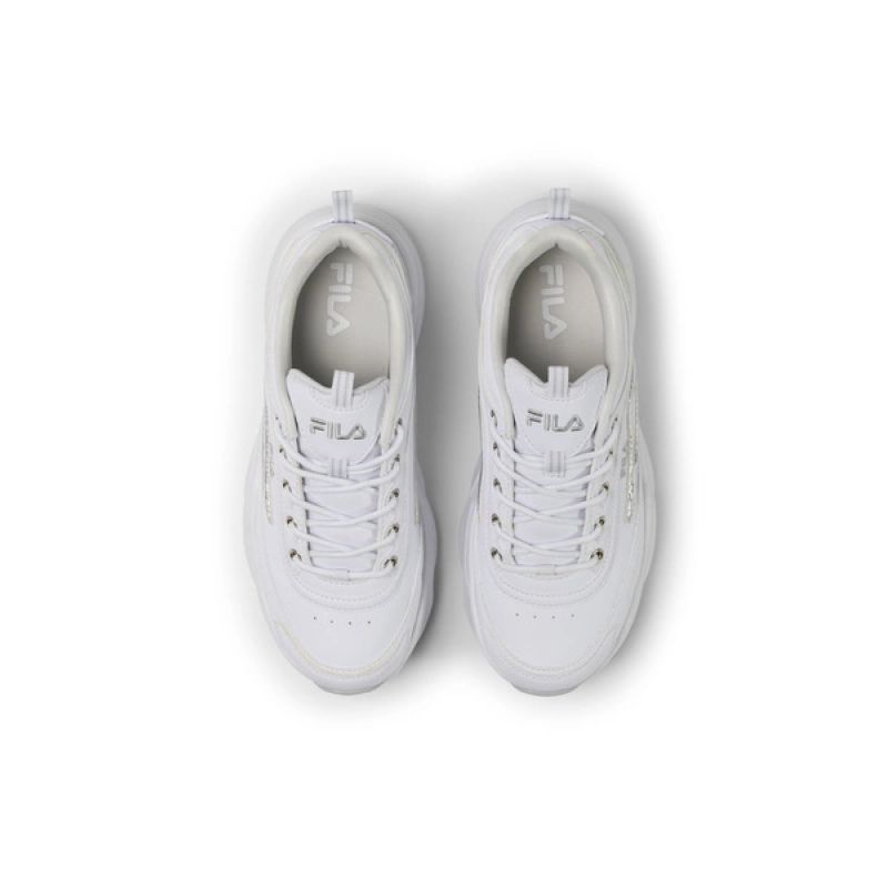 9. Fila Skye ZP women's sports shoes sneakers fashionable lightweight white