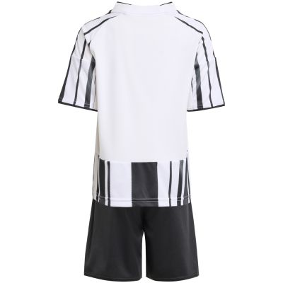 11. adidas Juventus 25/26 Home Kids' Kit White and Black JN5220