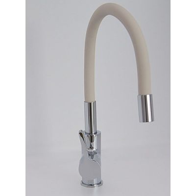 4. PYRAMIS FLESSI sand beige 090938101 kitchen tap flexible beige