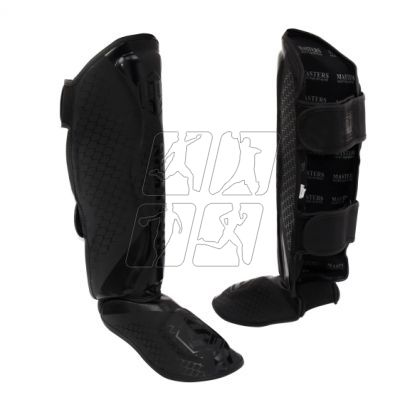 3. Masters NS-MATT-BLACK shin guards 111521-M