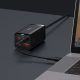 9. Baseus GaN3 Pro fast universal GaN charger 2 x USB Type C / 2x USB 100W PD3.0, QC4.0 +, AFC black (CCGP000101)