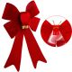 9. DECORATIVE BOW 14.5 CM WITH BELLS 3 PCS