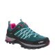 6. CMP Rigel Low WP women's trekking shoes turquoise 3Q1324616NN