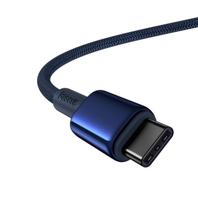 4. Baseus Tungsten Gold USB-C / USB-C 100W Cable 2m - Navy Blue