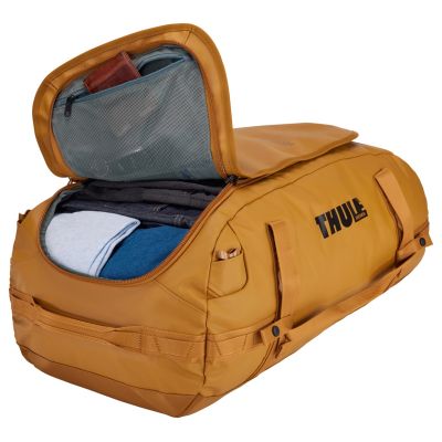 11. Thule Chasm TDSD303 Golden Brown Sports Bag 70L Polyester Brown
