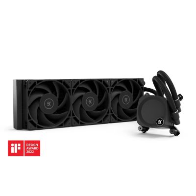 18. EK Water Blocks EK Nucleus AIO CR360 Dark, CPU Water Cooling
