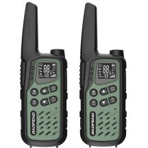 Baofeng BF-T25E walkie-talkie green, 2 pieces