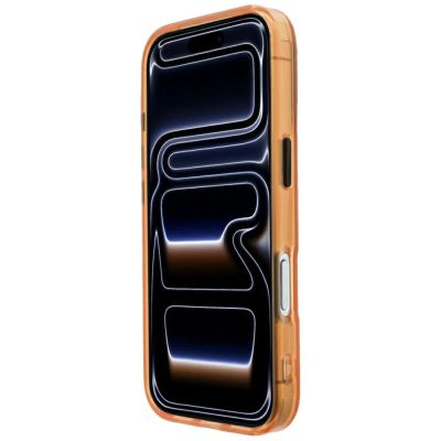 5. BMW M IML Frosted Metal Logo & Trims MagSafe Case for iPhone 17 Pro / 18 Pro - Orange