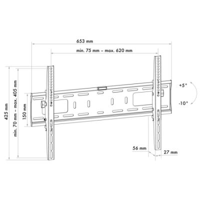 4. Schwaiger TILT 3 tilting wall mount for 37–70" TVs (LWHT7050 513)