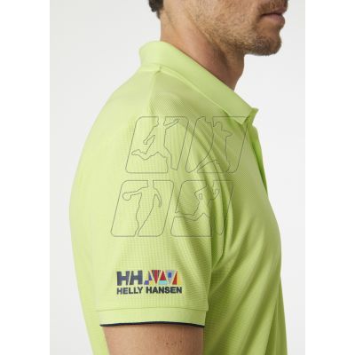 4. Helly Hansen Ocean Polo T-shirt M 34207 395