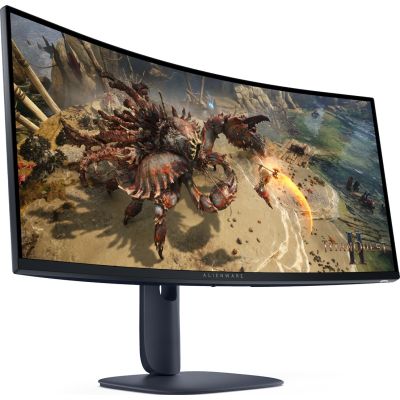 2. Alienware AW3425DWM Computer Monitor 86.4 cm (34") 3440 x 1440 px Wide Quad HD LCD Black, Blue