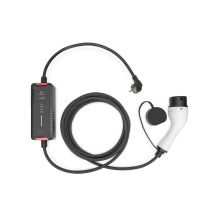 EV charger with adjustable charging power 1.8-3.7 kW, with bag, 5 m, 230 V, Type F 7/4 to Type 2