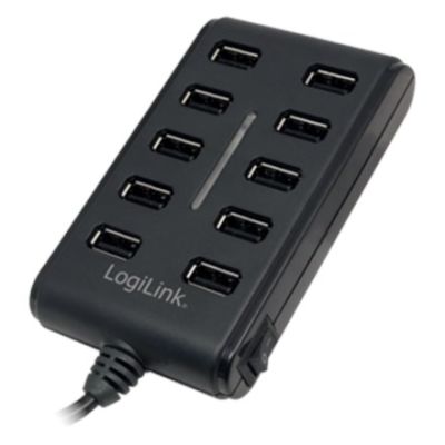 2. Logilink UA0125 USB HUB 10-port USB2.0 with 3.5A power supply