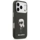 4. Karl Lagerfeld IML Aquarelle Karl & Logo MagSafe Case for iPhone 17 Pro - Black