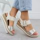 5. Remonte W D6453-61 RKR646B wedge sandals
