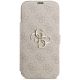 3. Guess Book 4G Metal Logo Case for iPhone 17 Pro Max - Pink