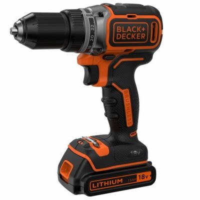 4. BLACK + DECKER SCREWDRIVER 18V BL186KB 2x1.5Ah