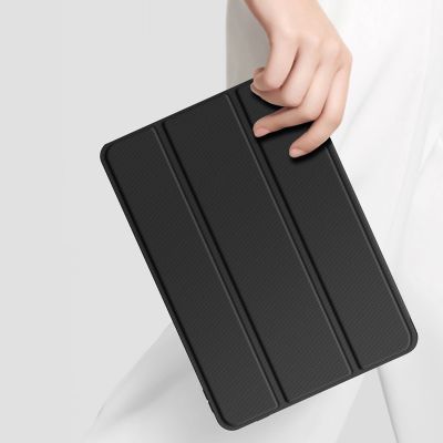 14. Dux Ducis Toby Case for Huawei MatePad Pro 11'' (2022) Cover with S Pen Pen Smart Cover Stand Black
