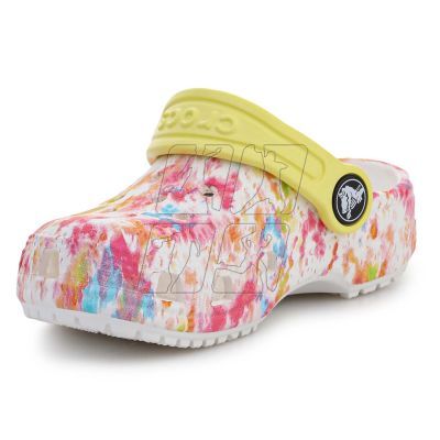 4. Crocs Classic Tie Dye Graphic Kids Clog T 206994-83B