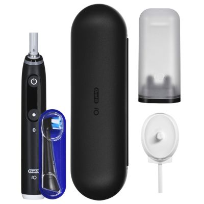 28. BRAUN ORAL-B ELECTRIC TOOTHBRUSH IO 6N BLACK ONYX black