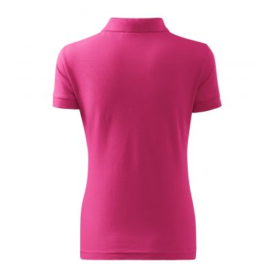 2. Malfini Cotton W MLI-21340 Polo Shirt Purple Red