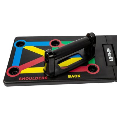 3. VIRTUFIT 12-IN-1 PUSH-UP BOARD WITH PUSH-UP HANDLES