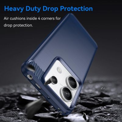 3. Carbon Case for Xiaomi Redmi Note 13 Pro - blue